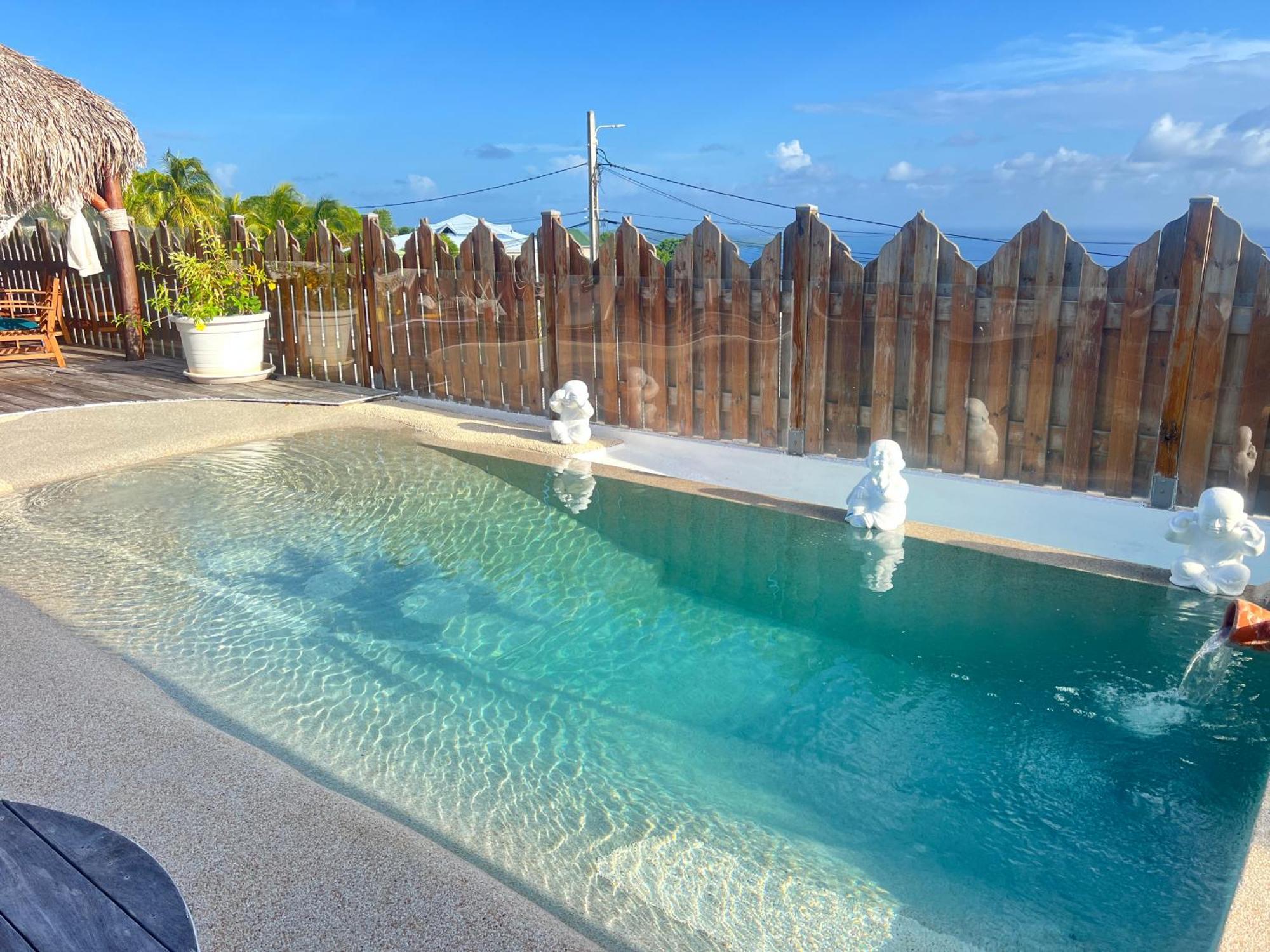 Villa Amaryllis Luxueuse,Piscine,Vue Mer,Plage Sainte-Luce Exterior foto